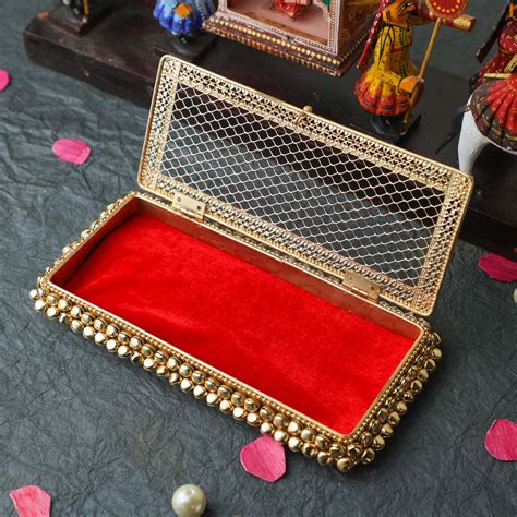 metal jelery box wedding favors|Designer Traditional Shagun Jewelry Gift Box for .